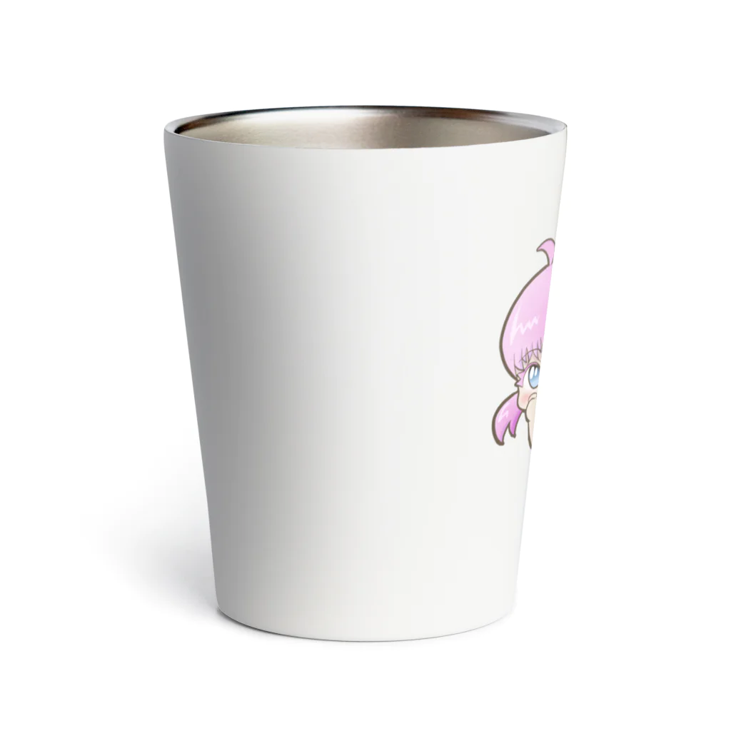 はりねずこのイラストのゲームオン！モモちゃん Thermo Tumbler