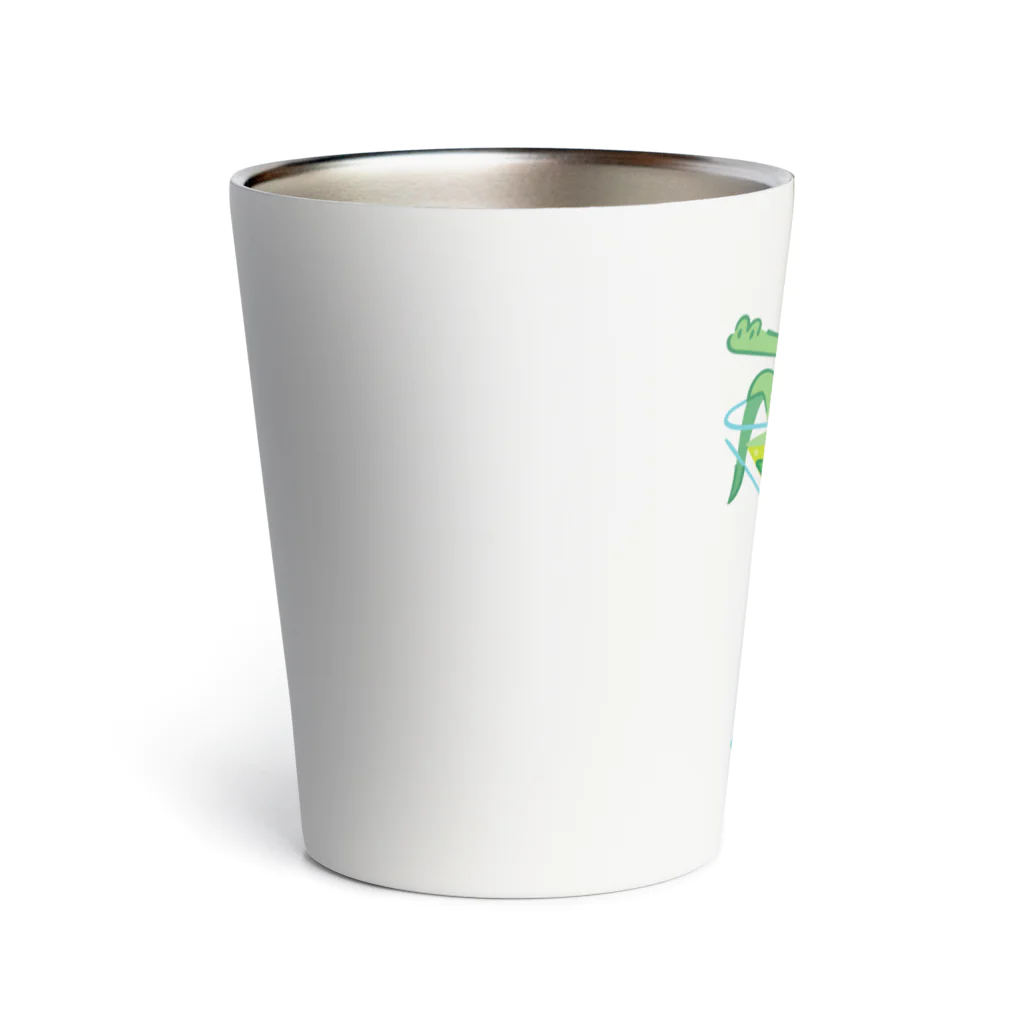 rice_T-Shirtのカクテルアリゲーター Thermo Tumbler