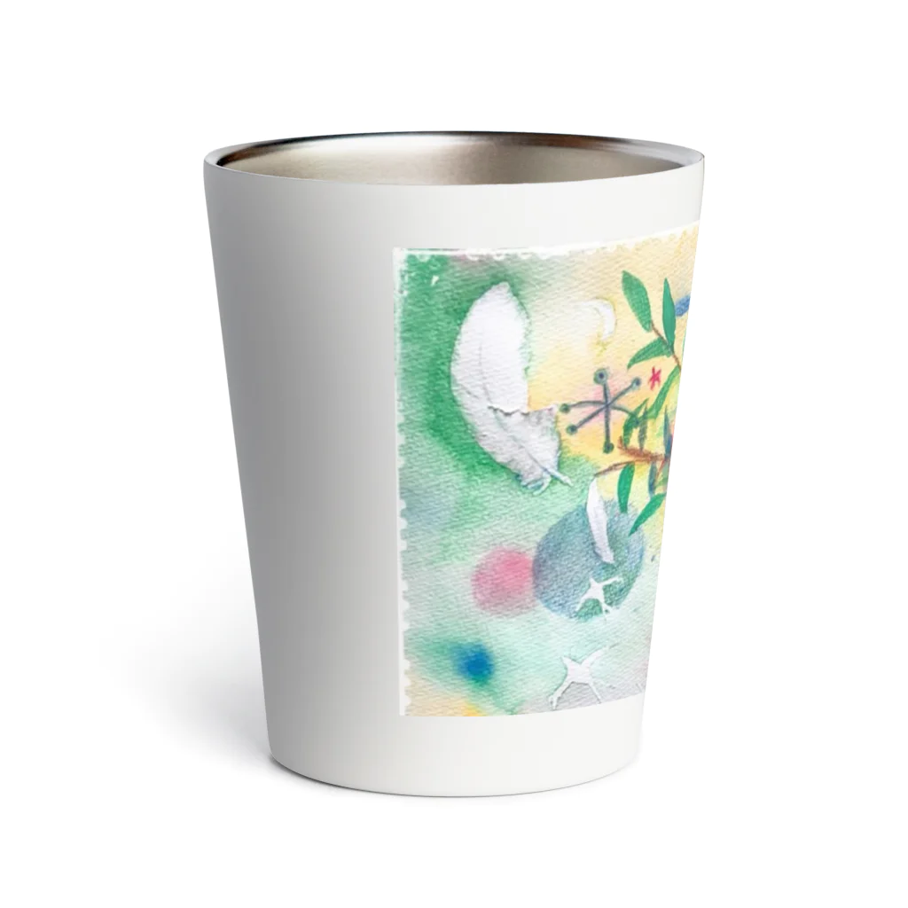 ୨୧┈お結び┈୨୧の幸を願うザクロ Thermo Tumbler