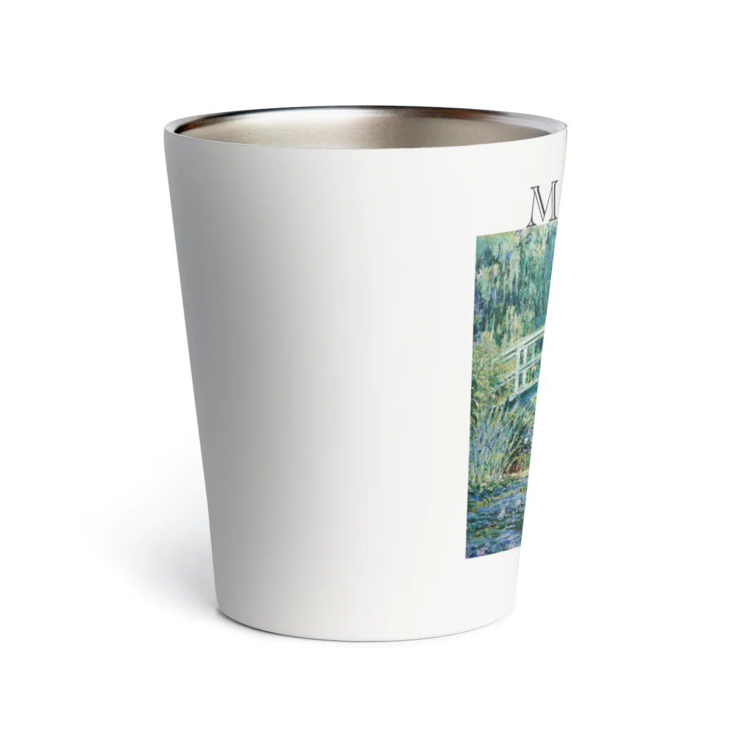 MUGEN ARTのモネ　睡蓮の池と日本の橋　Claude Monet　 Thermo Tumbler
