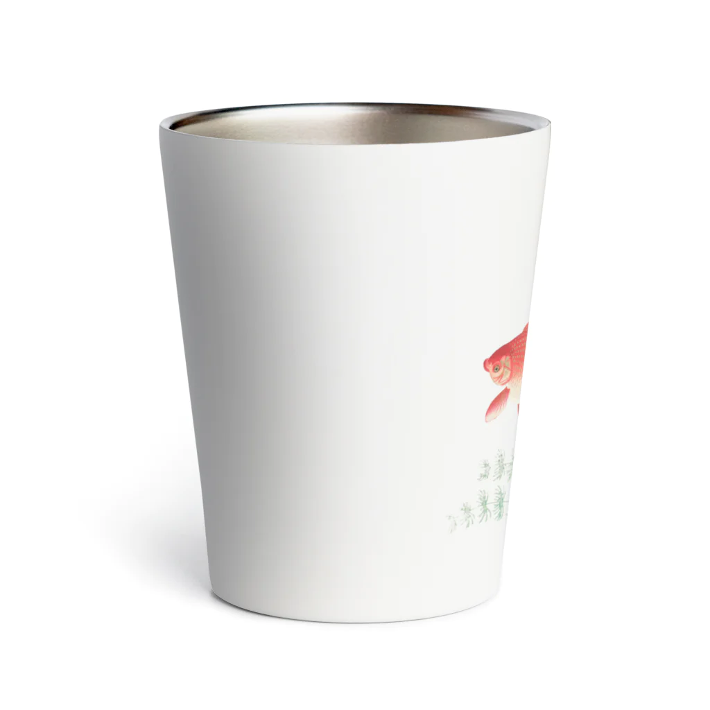 MUGEN ARTの二匹の金魚　小原古邨作品編集　日本のアートTシャツ＆グッズ Thermo Tumbler