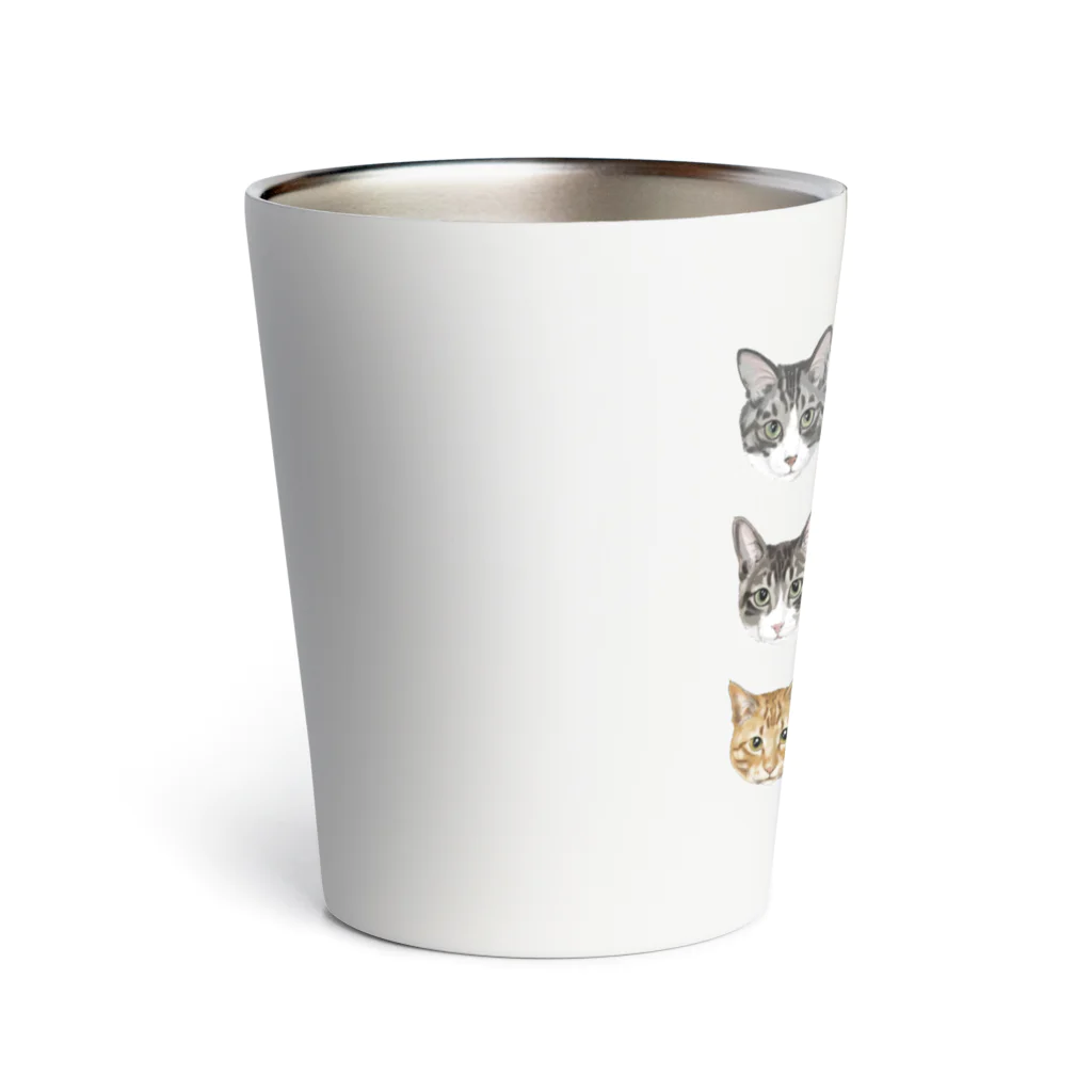 みきぞーん｜保護猫 ミッキー画伯と肉球とおともだちのmuchaguraainima Thermo Tumbler