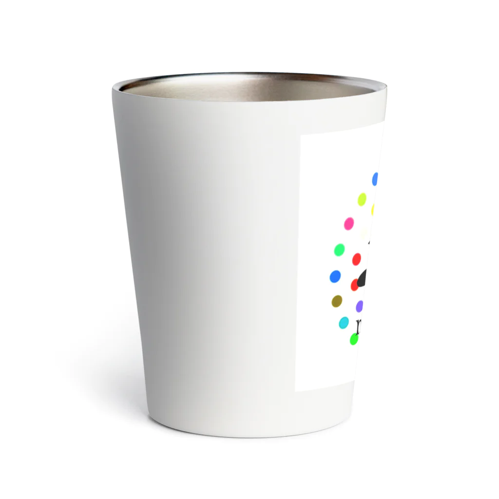 Maum Saek-kkalのpolka dots design LIZARD Thermo Tumbler