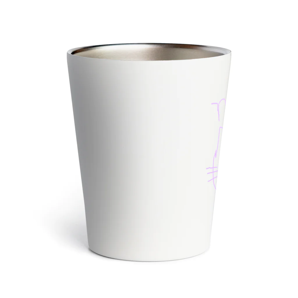 ゆるデザイン shopのゆるにゃんこ Thermo Tumbler