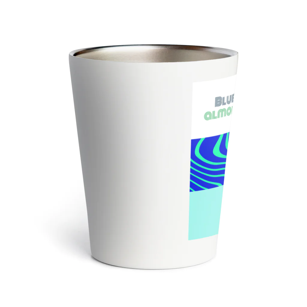 小柴屋さん(あどべ専士)のBlue almond & grande chocolat ver.1 Thermo Tumbler