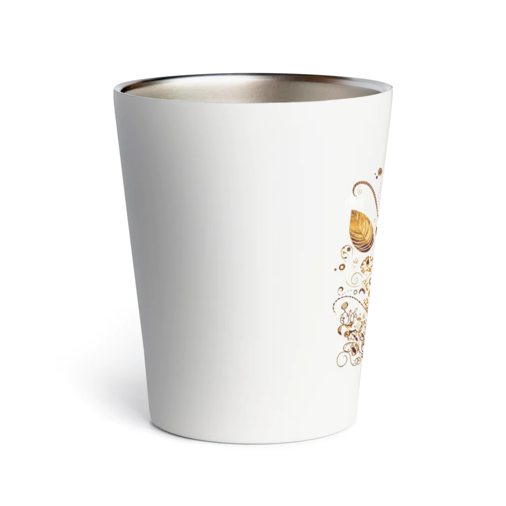 Connect Happiness DesignのGolden  Leaves Thermo Tumbler