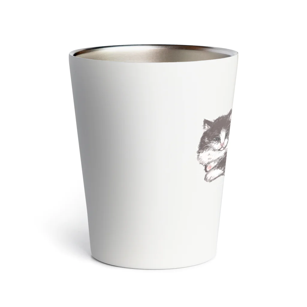 ばろうずのオブジェクト「猫」 Thermo Tumbler