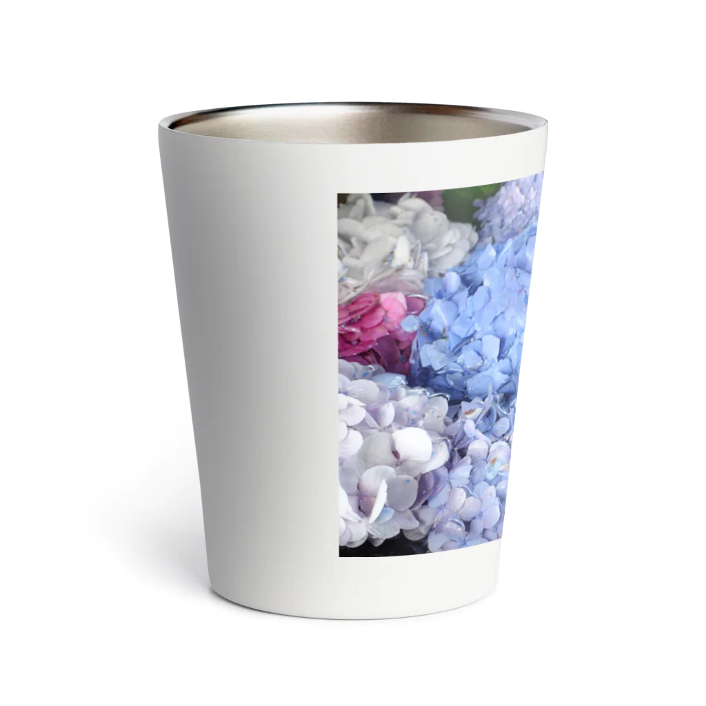 じょにーの紫陽花 Thermo Tumbler