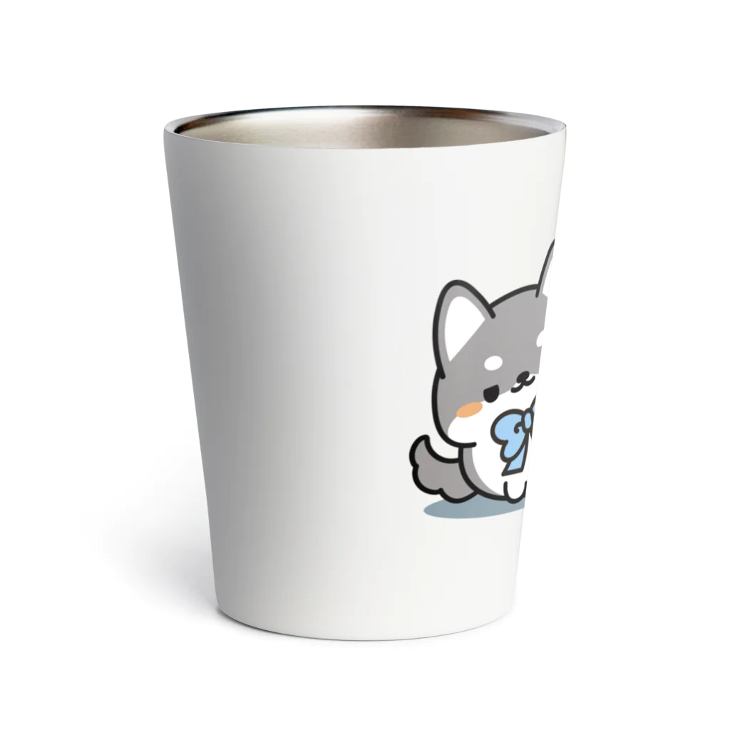 DECORのしばいぬツインズ あいさつ ver. Thermo Tumbler