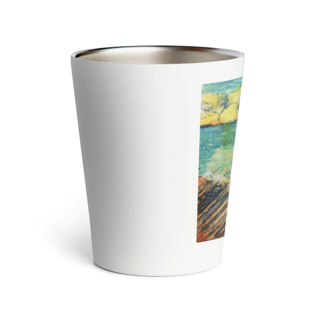 あとむのchuchu×sea Thermo Tumbler