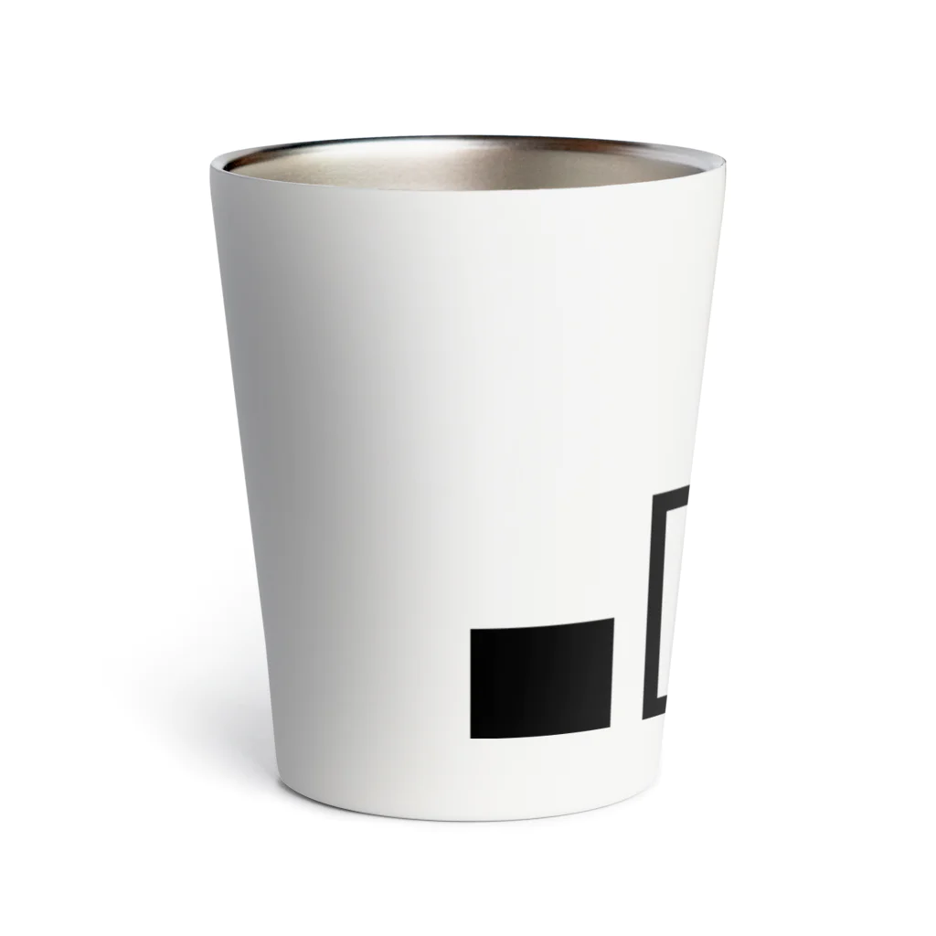 PyriteDesignのアンテナ1本【日用品】【横幅いっぱい】【デザイン色：黒】 Thermo Tumbler