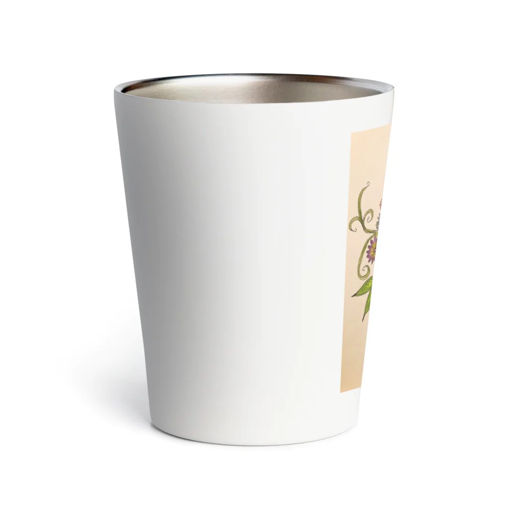 suuのカラフルな花 Thermo Tumbler