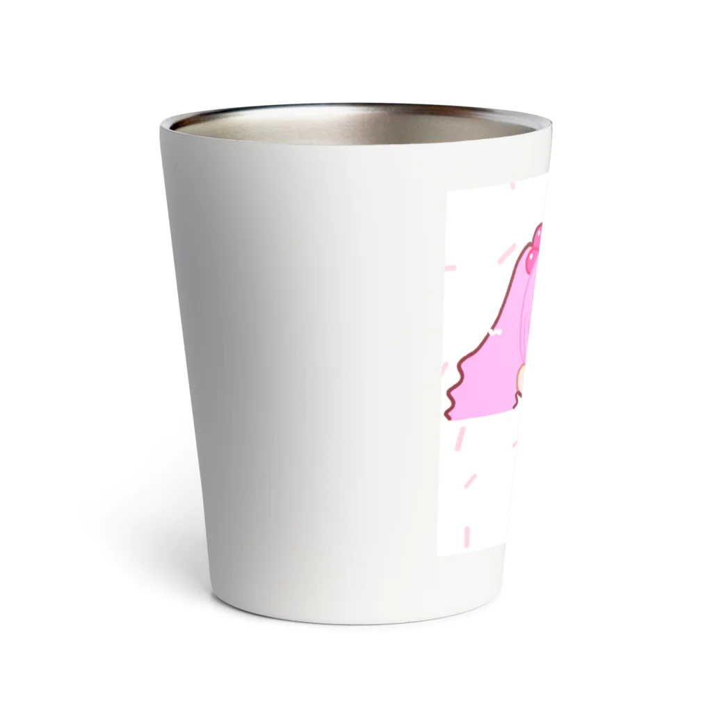 ZERO-SIXの80’ゆめかわガール（白） Thermo Tumbler