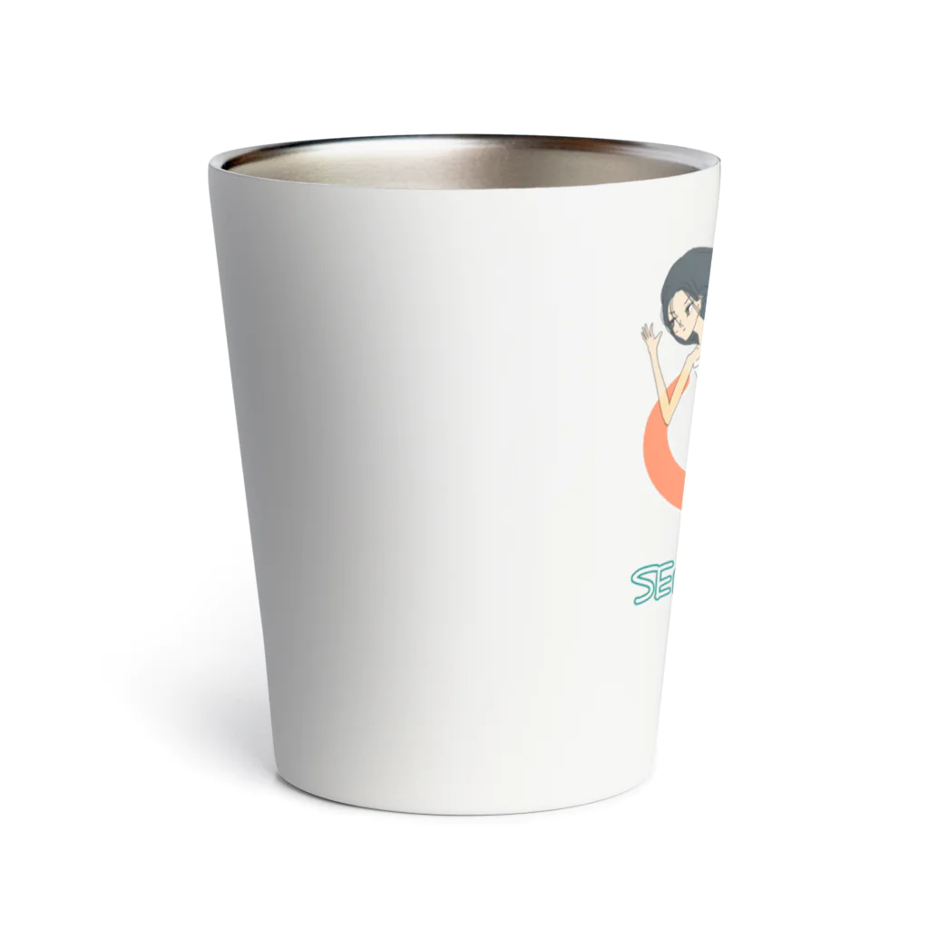 しろいこのsentou minzoku Thermo Tumbler