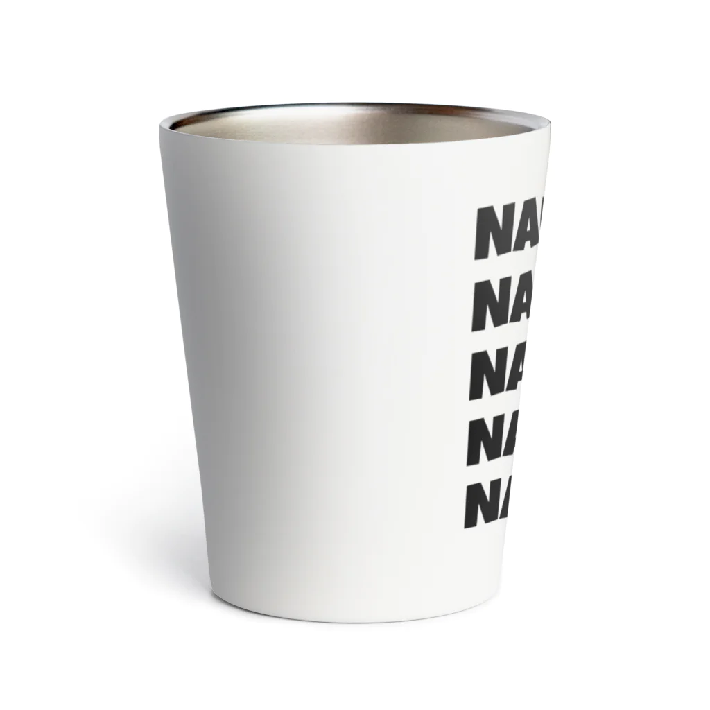 NAUGHTYのNAUGHTY 5ロゴ(BLK) Thermo Tumbler