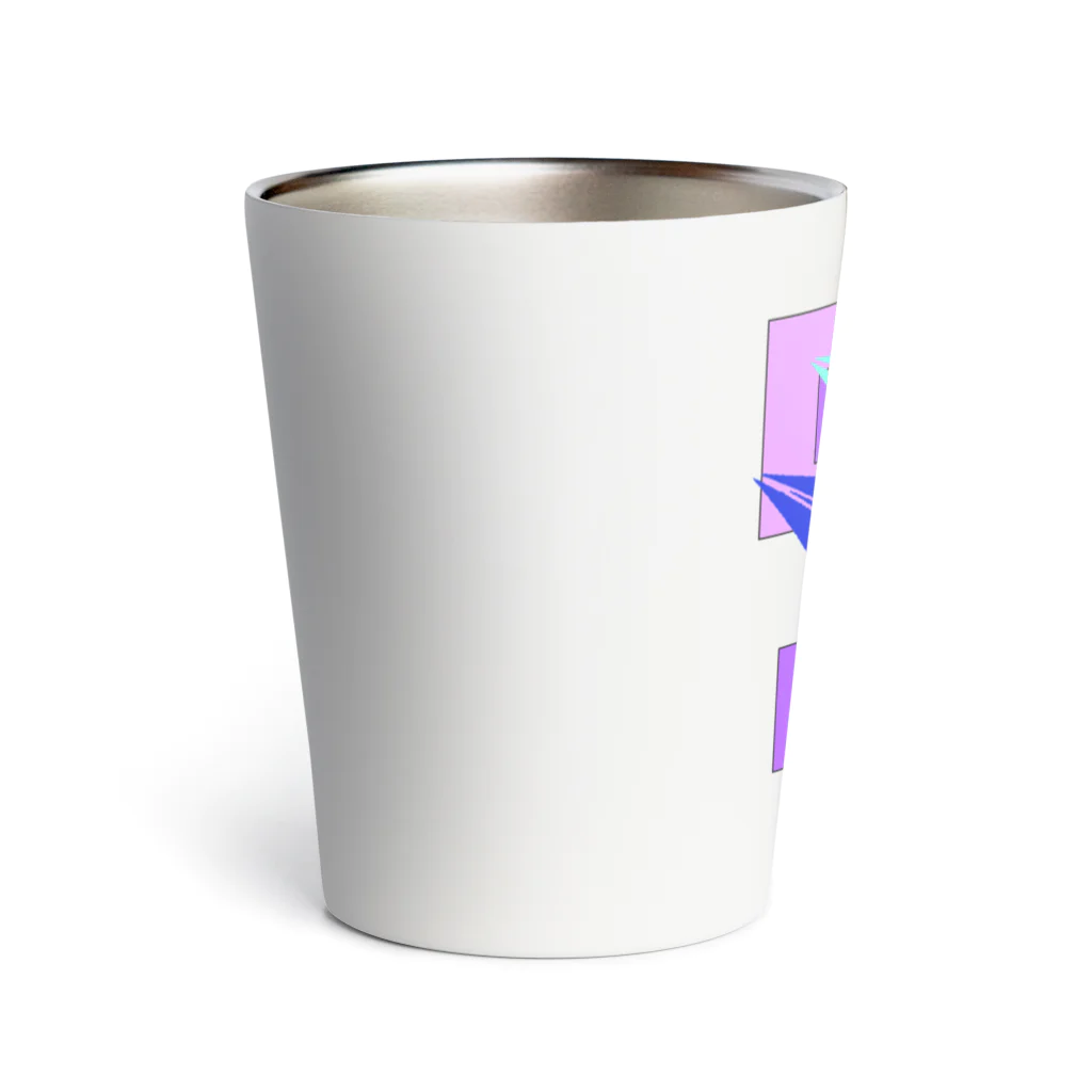 ☆MATSU☆のカラフル紙飛行機 Thermo Tumbler