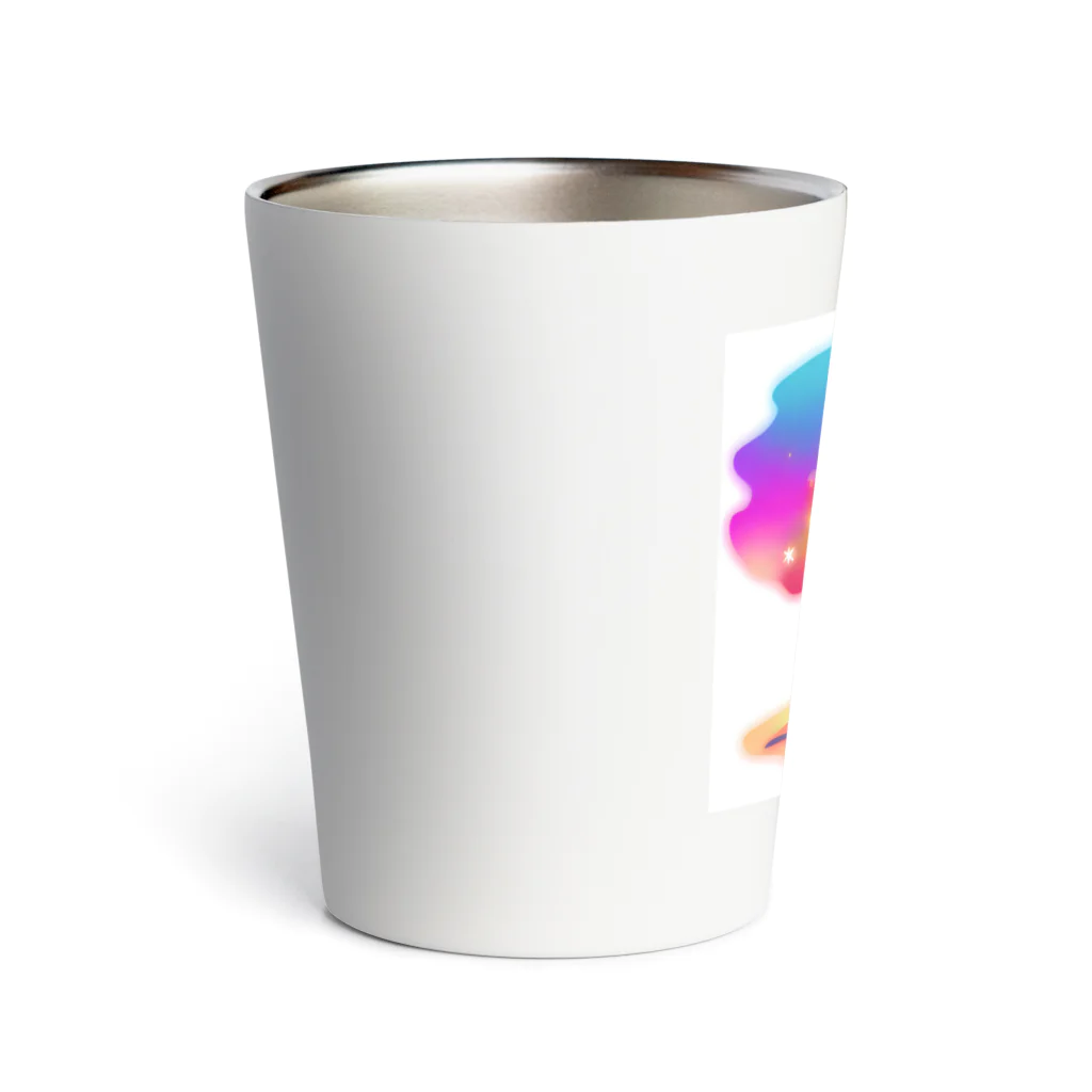 Kuronicoのレインボーガジュマル Thermo Tumbler