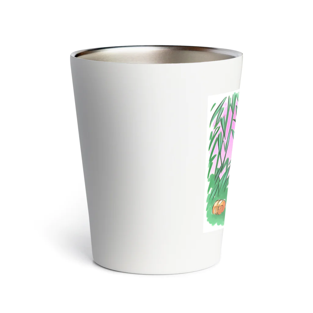 Magokoroの夏のパンダ Thermo Tumbler