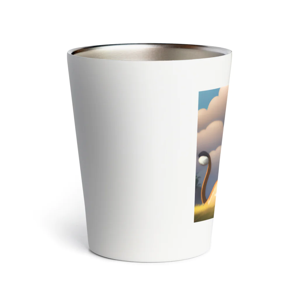 hiro358358のかわいいライオン Thermo Tumbler