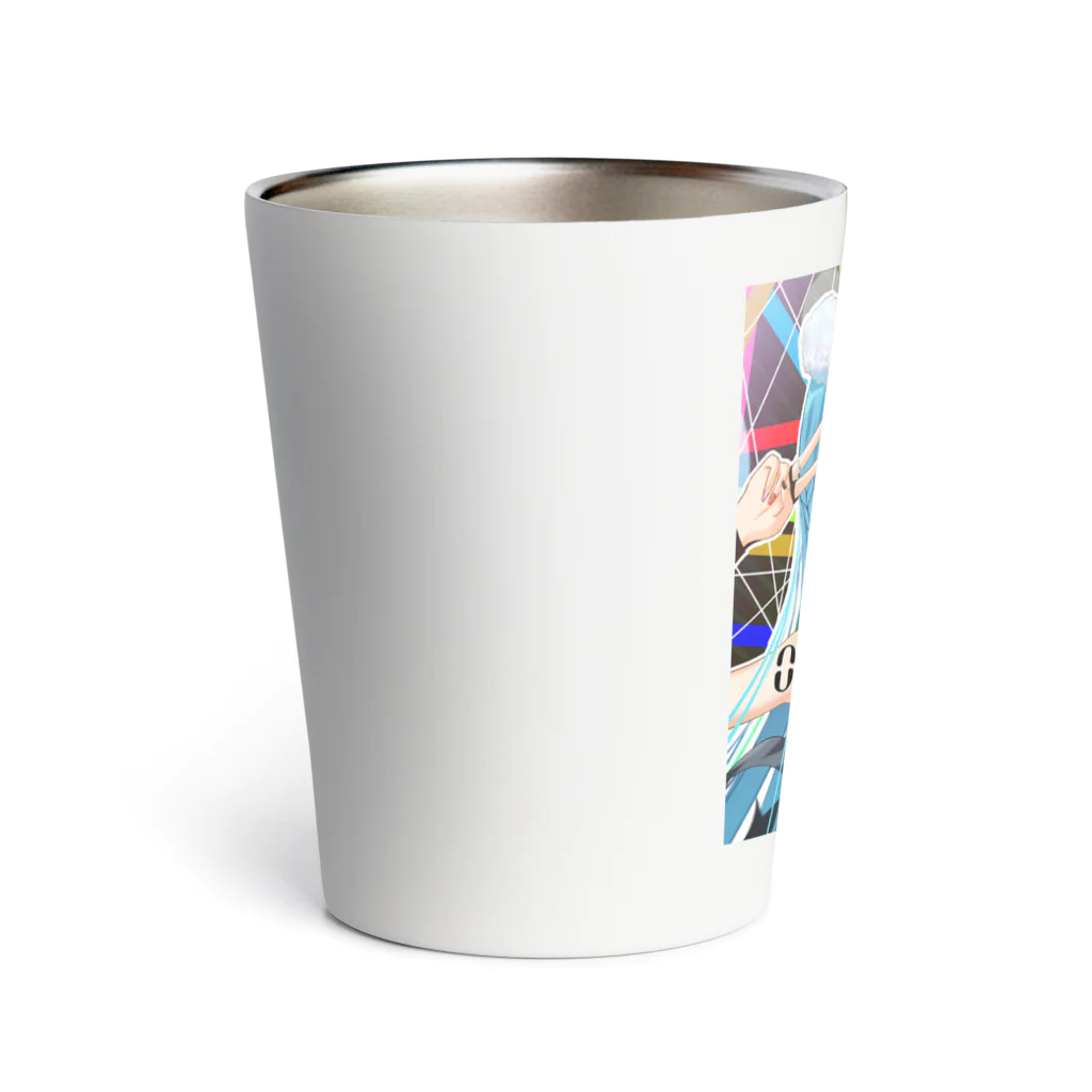 chicodeza by suzuriのピースガール Thermo Tumbler