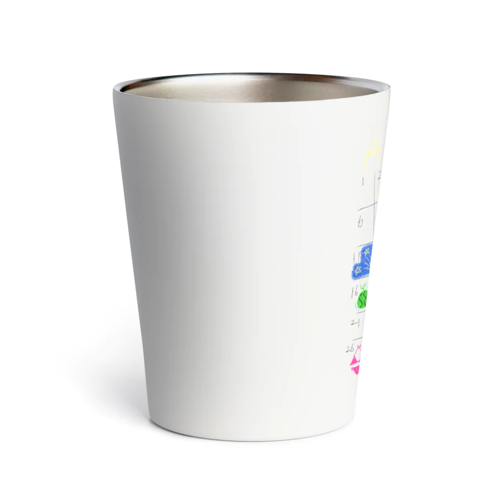 ココアミルクの他の人の8月 Thermo Tumbler