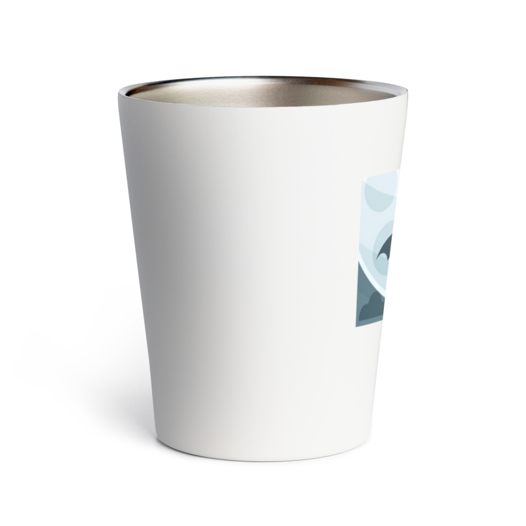 ERIZENのハロウィーンの幽霊 by Hidemi Woods Thermo Tumbler