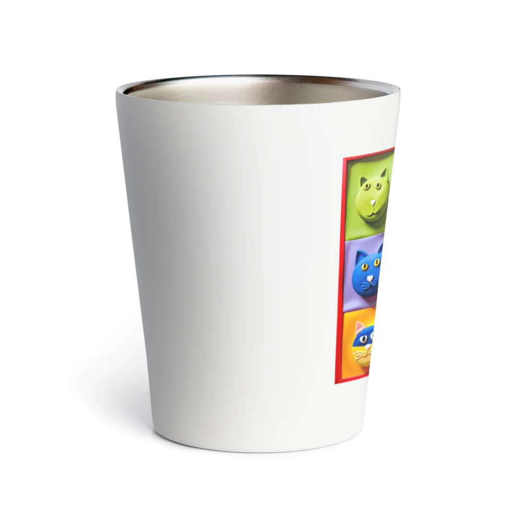 po-pomaruのnekoねんど Thermo Tumbler