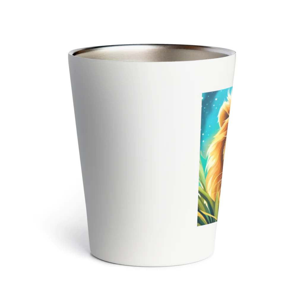 KURISANのライオン Thermo Tumbler