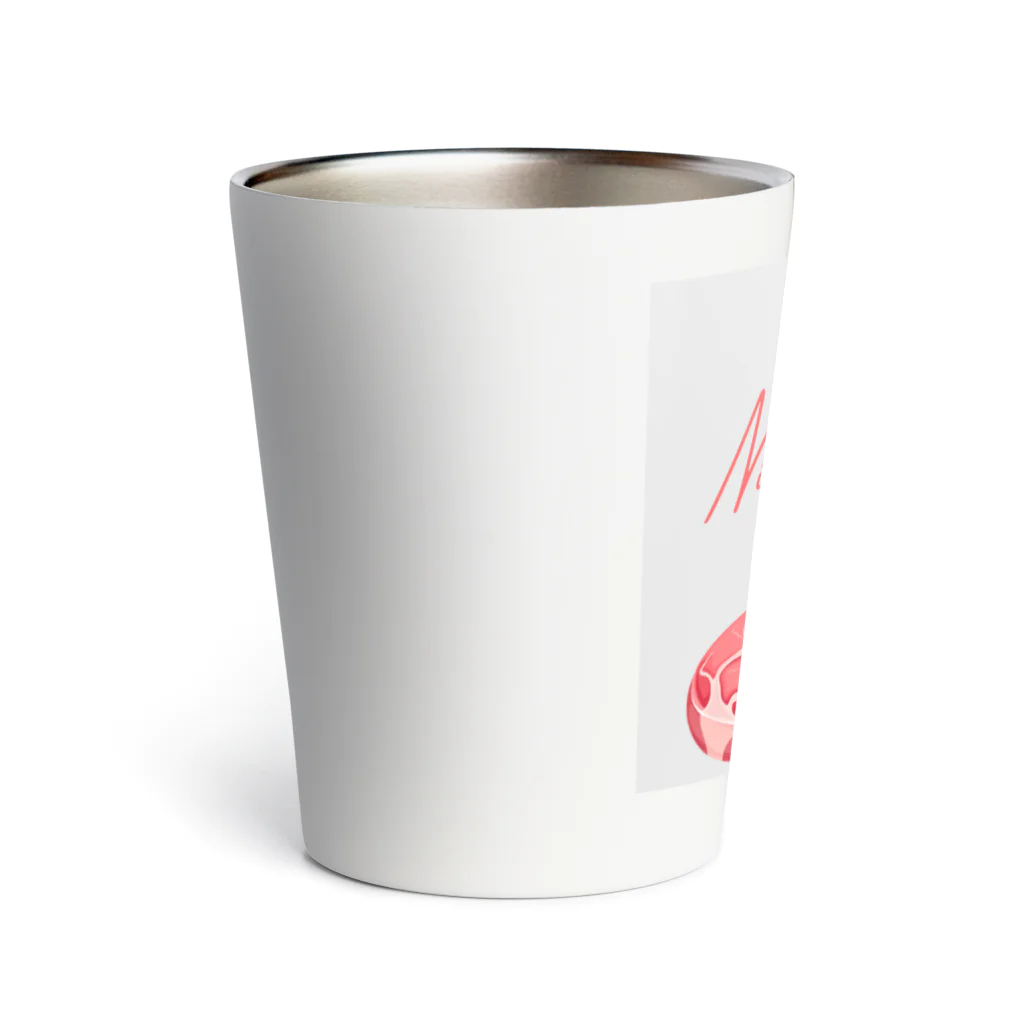 CalligraphyのNiku ga suki Thermo Tumbler