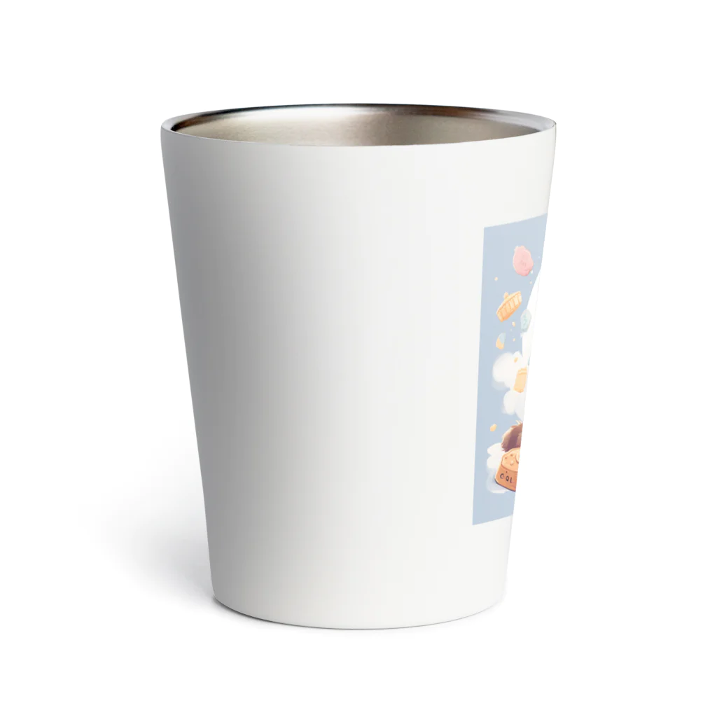 M_YKのネコチヤン Thermo Tumbler