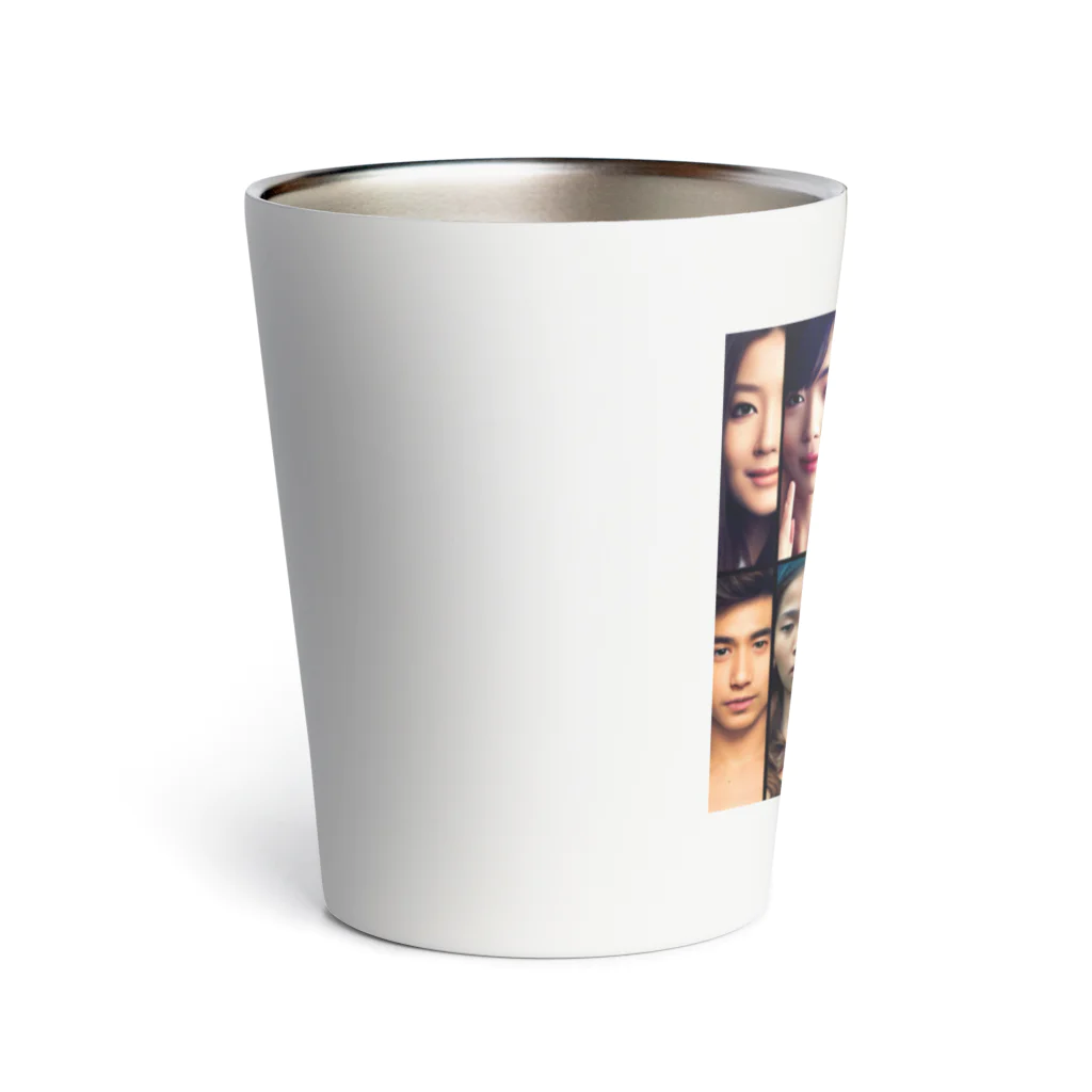 Stylishの女性の瞬間 Thermo Tumbler