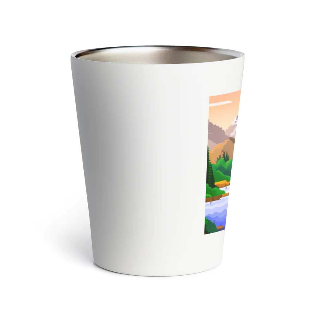 ろよずやのピクセルアート Thermo Tumbler