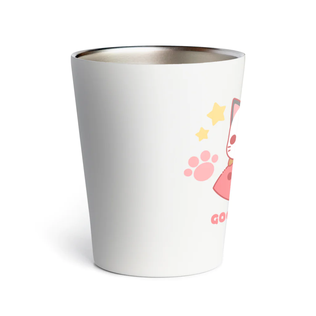 にゃんこ妖精☆の【ぽけっとあにまる*】GOGO！OSAKANA Thermo Tumbler