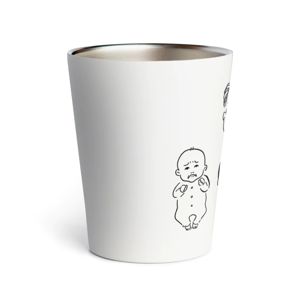 nyahoのじいちゃんと孫 Thermo Tumbler