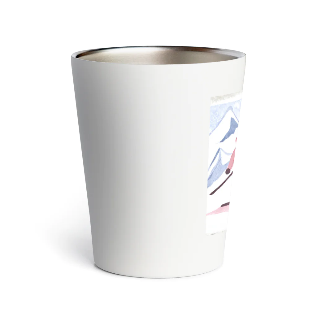 とみのスキーがすき Thermo Tumbler