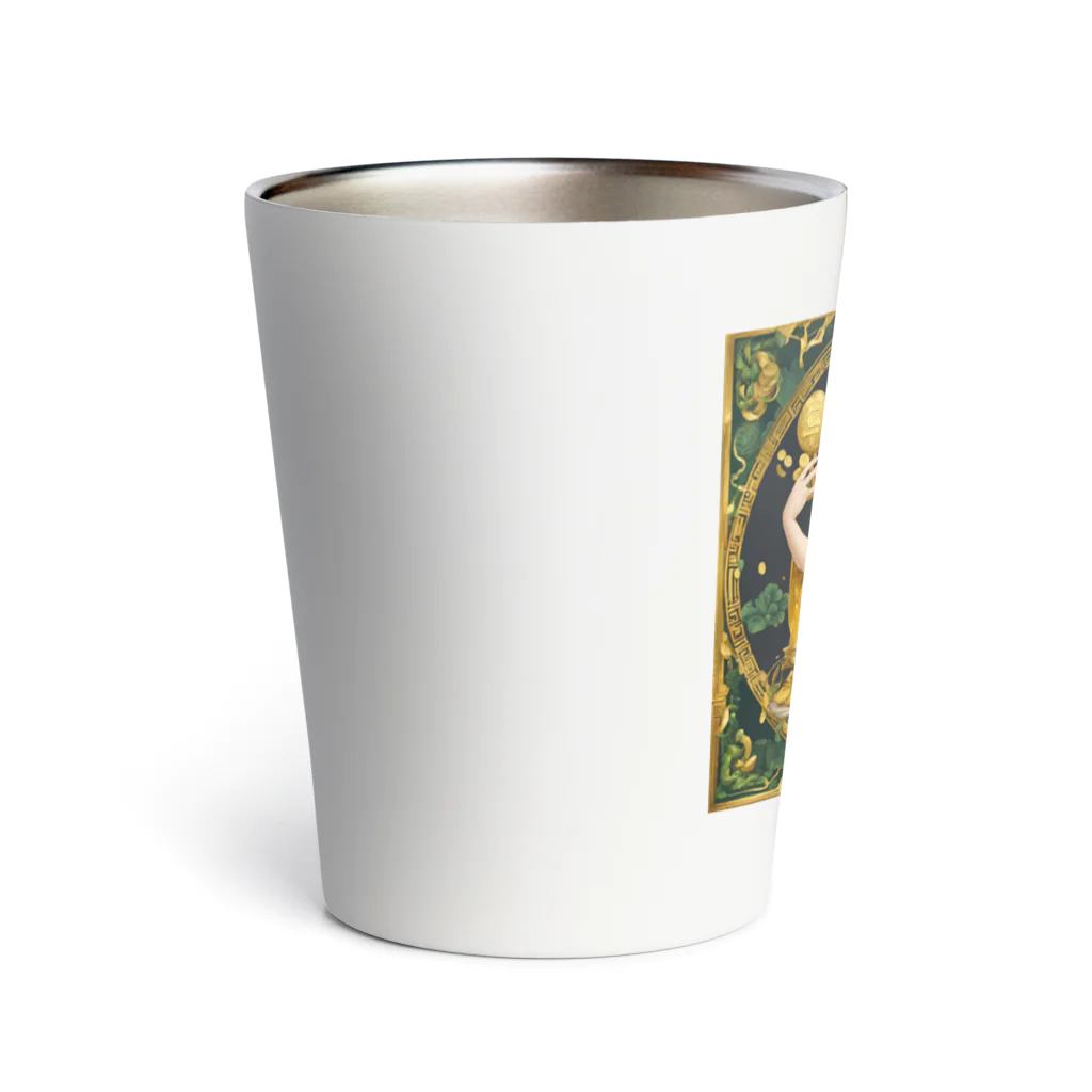 Luck with moneyの金運の女神 Thermo Tumbler