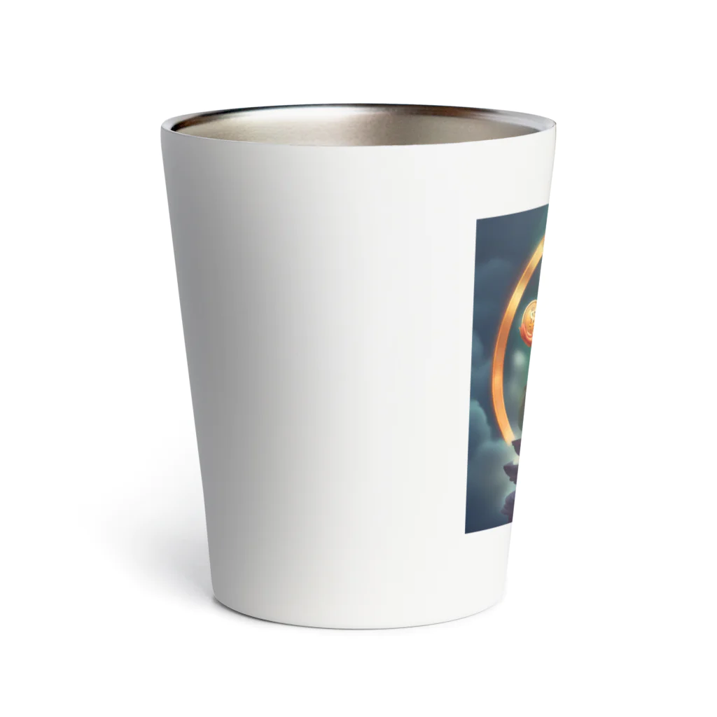 Luck with moneyの金運の女神 Thermo Tumbler