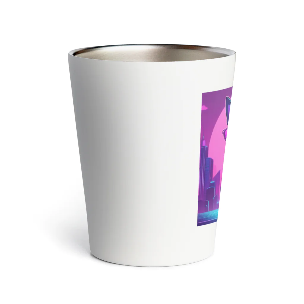 k-famのファッションドッグ・ピンク Thermo Tumbler