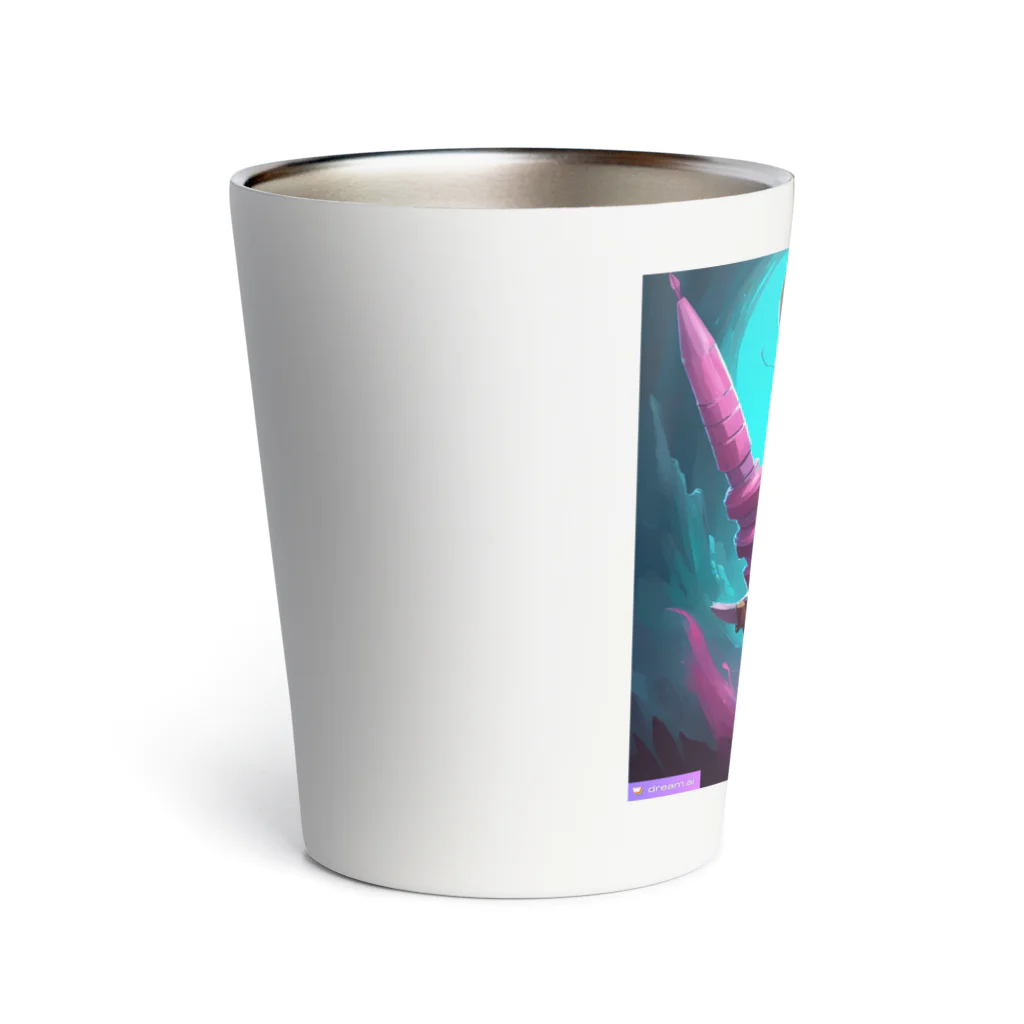 AI.comのAIびじょモンアート Thermo Tumbler