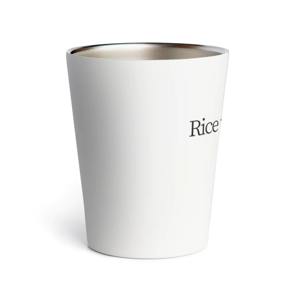 IMINfiniteのRice to meet you! 　ごはん　お米 Thermo Tumbler