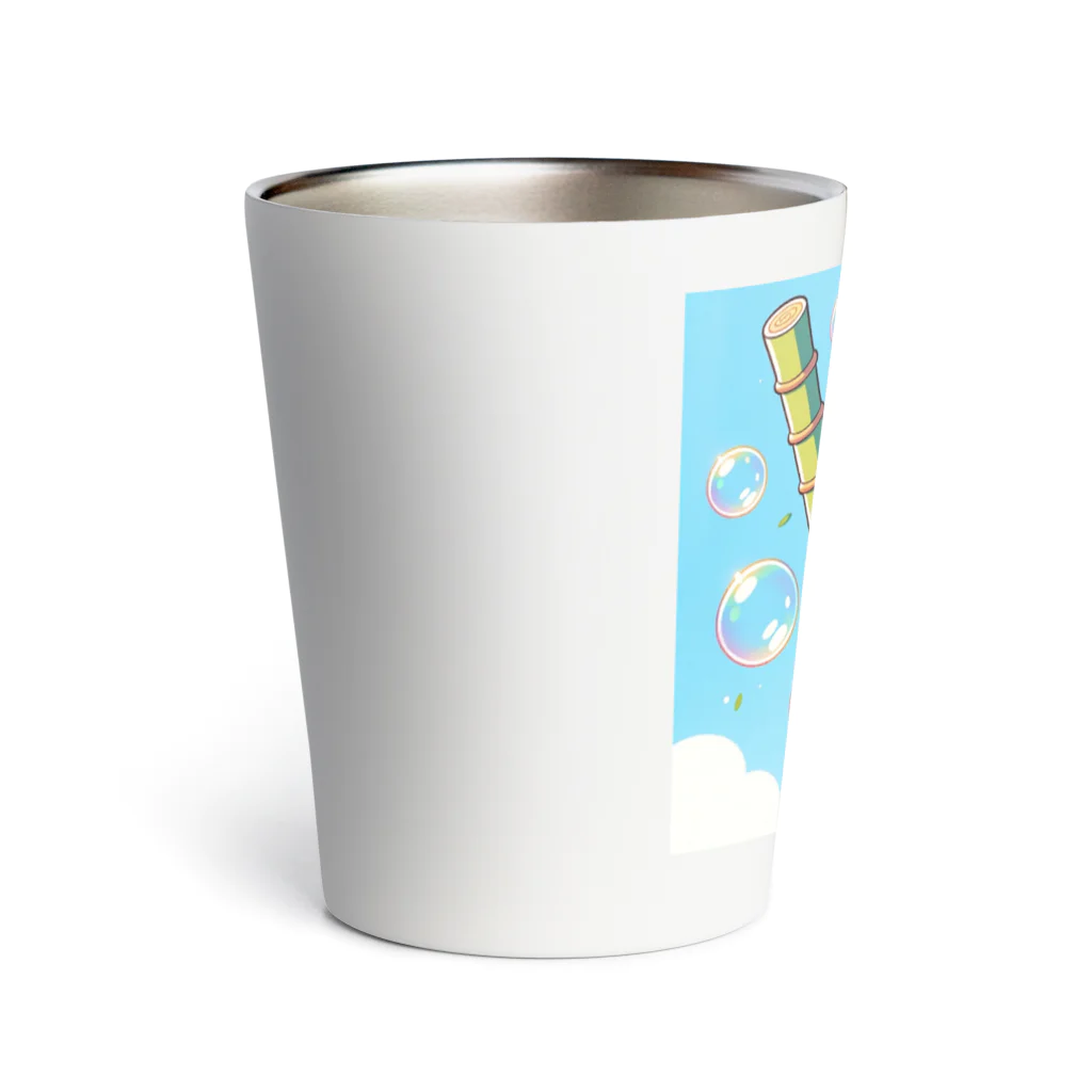 ぷにぷにのシャボン玉パンダくん Thermo Tumbler