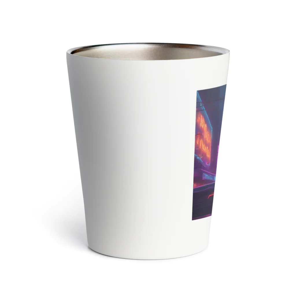 rico_121の雨のネオン街 Thermo Tumbler