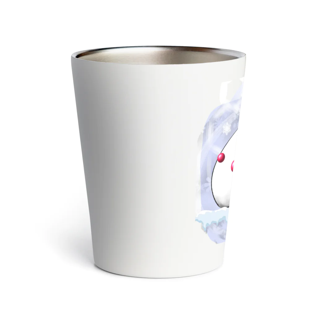 月夜のタツノオトシゴのSnow Rabbit's Soliloquy Thermo Tumbler