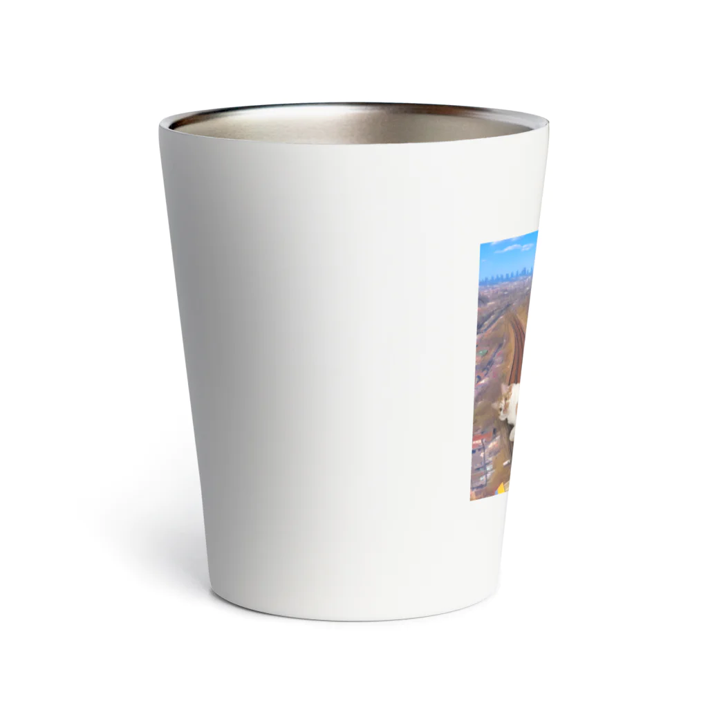 hashiba_のでっかいネコ Thermo Tumbler