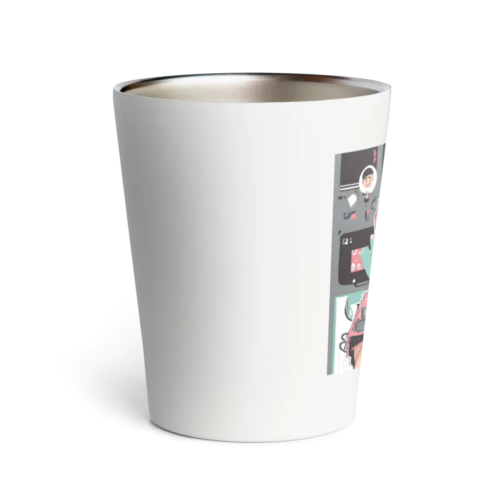 AI美女グッズ専門店の最強ゲーム女子 Thermo Tumbler