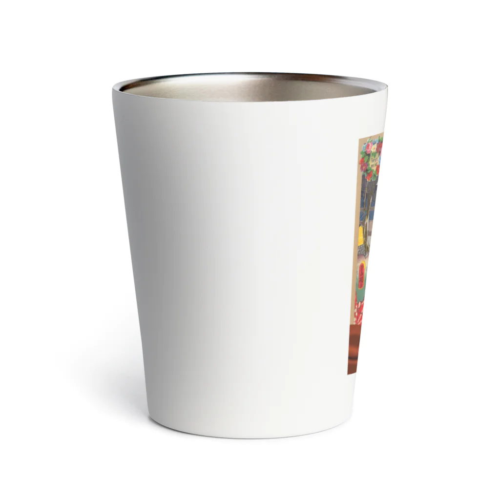 saitosekaiのお江戸ガーリー Thermo Tumbler