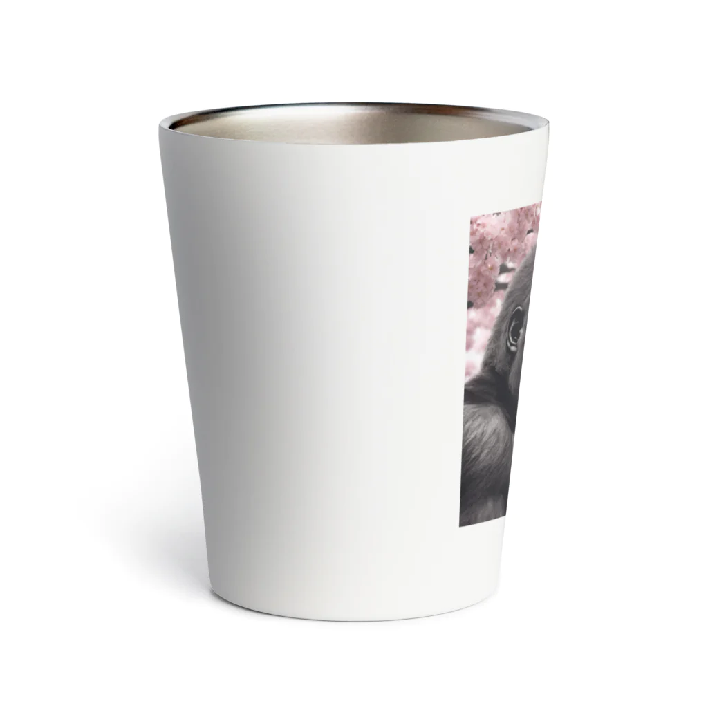 カルビーより湖池屋派のアフごり君のお花見 Thermo Tumbler