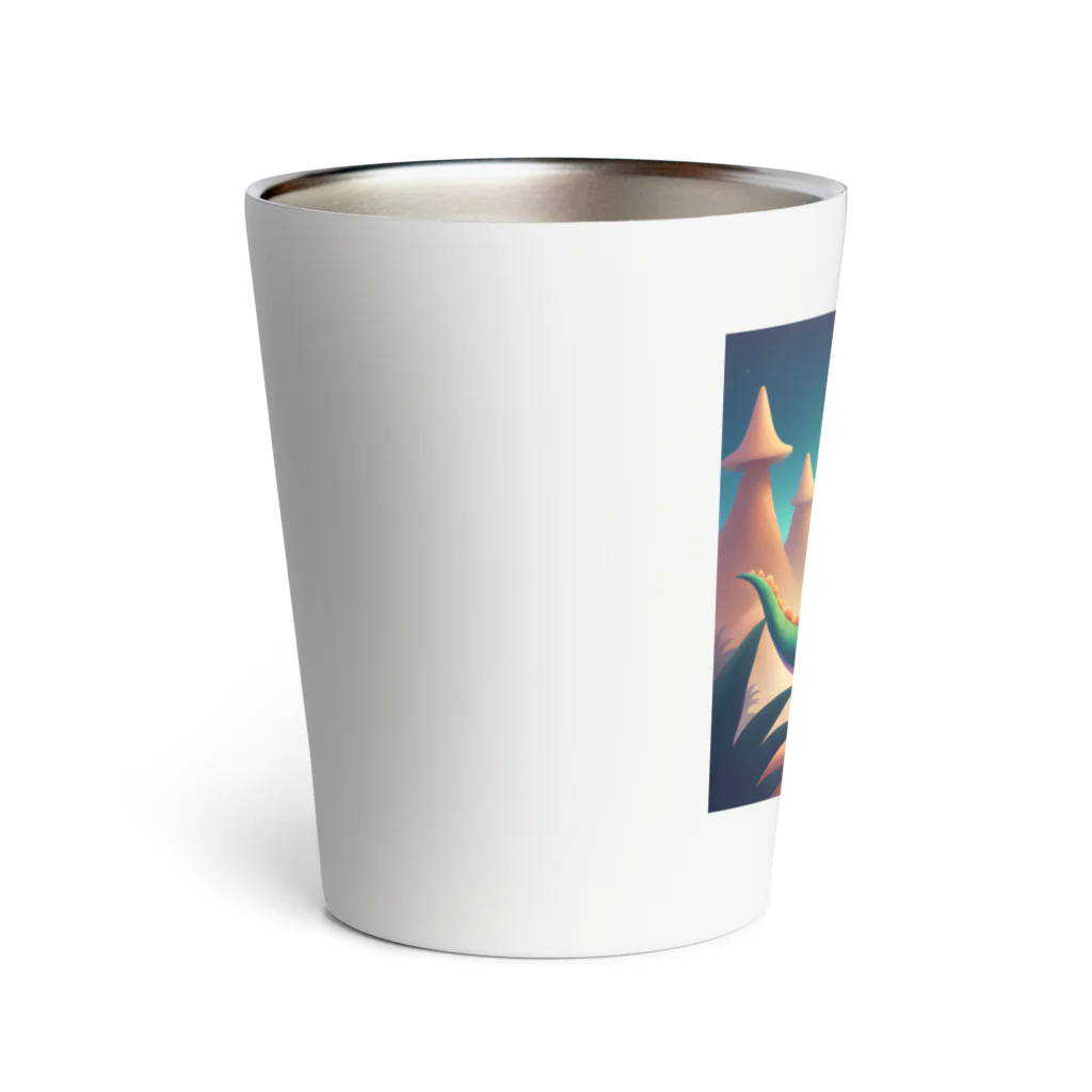 nvnの恐竜のダンス Thermo Tumbler