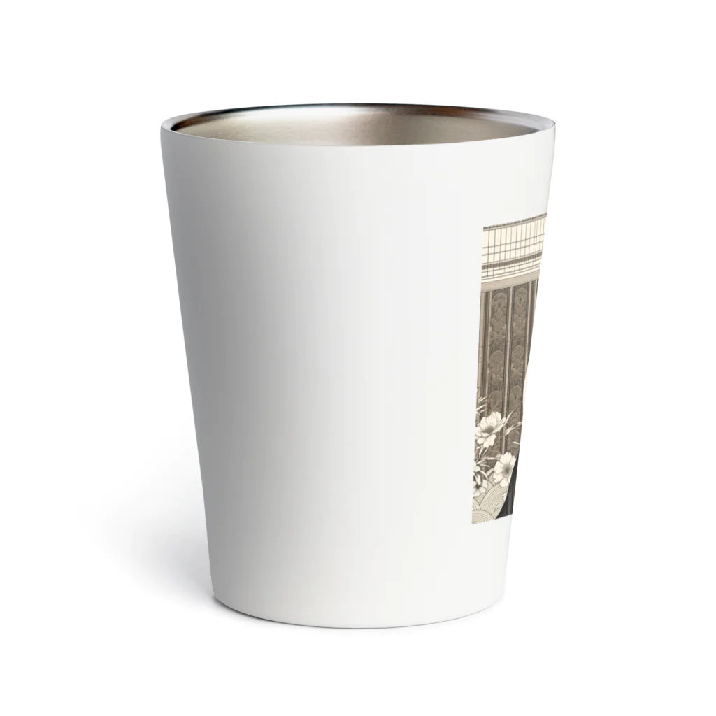 みそきなこ屋の和風美人2 Thermo Tumbler