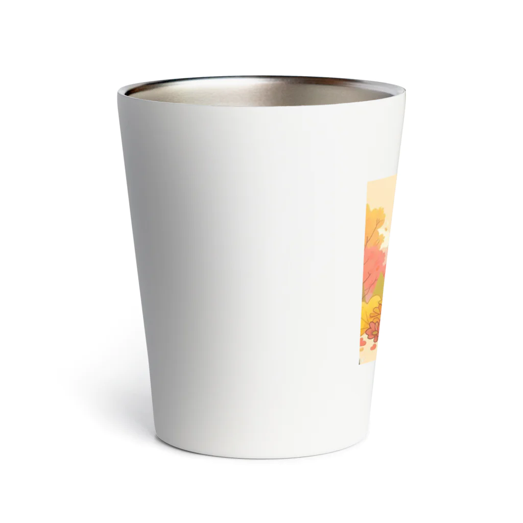 chapinnuのイチョウと紅茶シリーズ② Thermo Tumbler